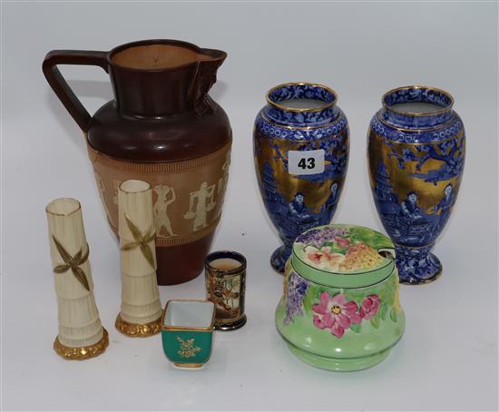 Mixed decorative china(-)